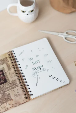 Hot Harry Potter Caderno A5 Bullet - The Marauder's Map