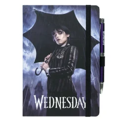 Wednesday Caderno A5 Com Caneta -