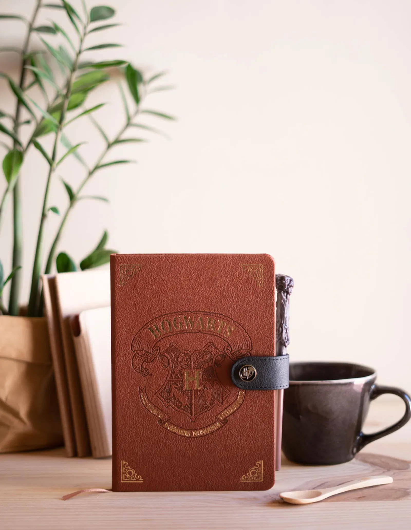 Harry Potter Caderno A5 com Caneta Varinha -