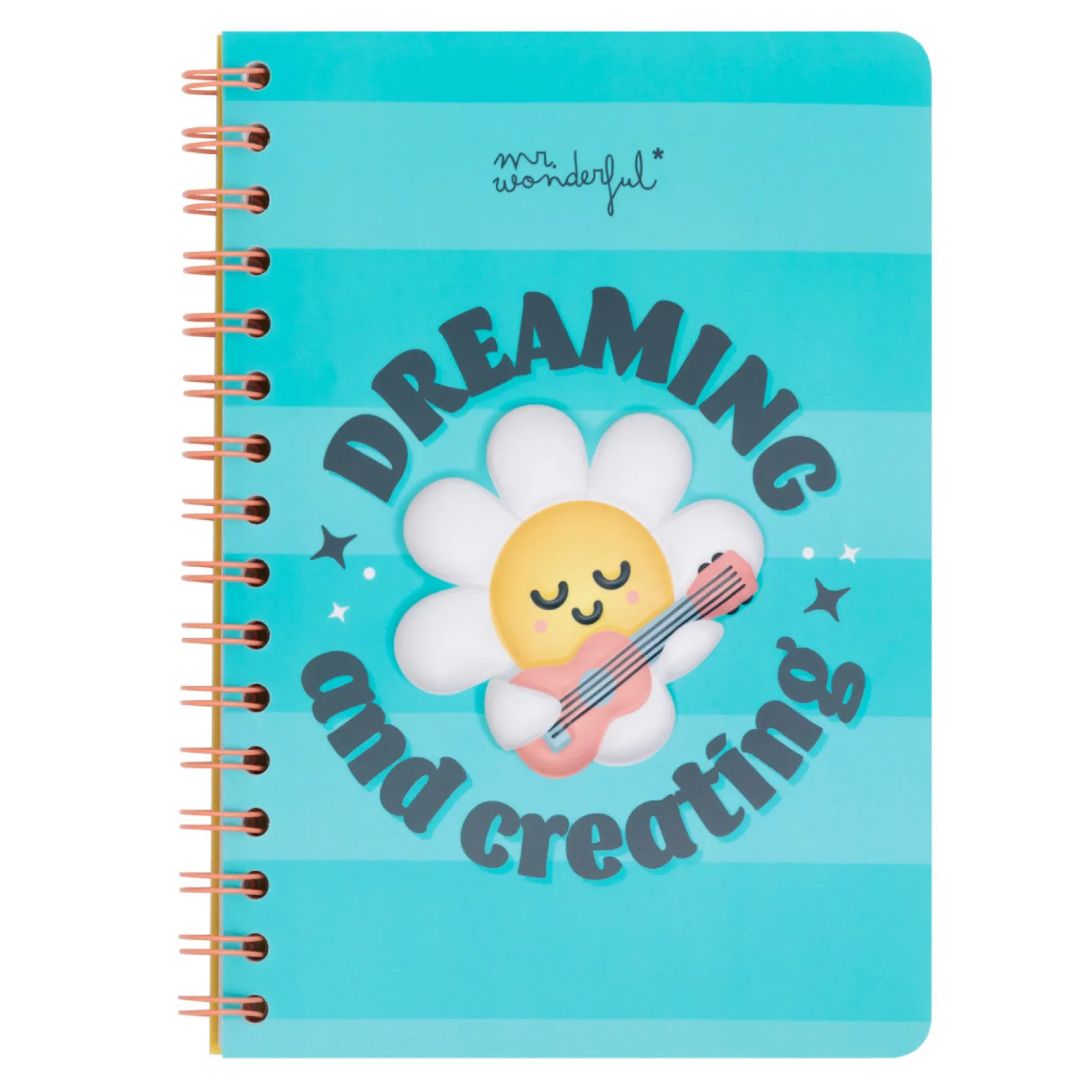Mr. Wonderful Caderno A5 3D - Dreaming And Creating