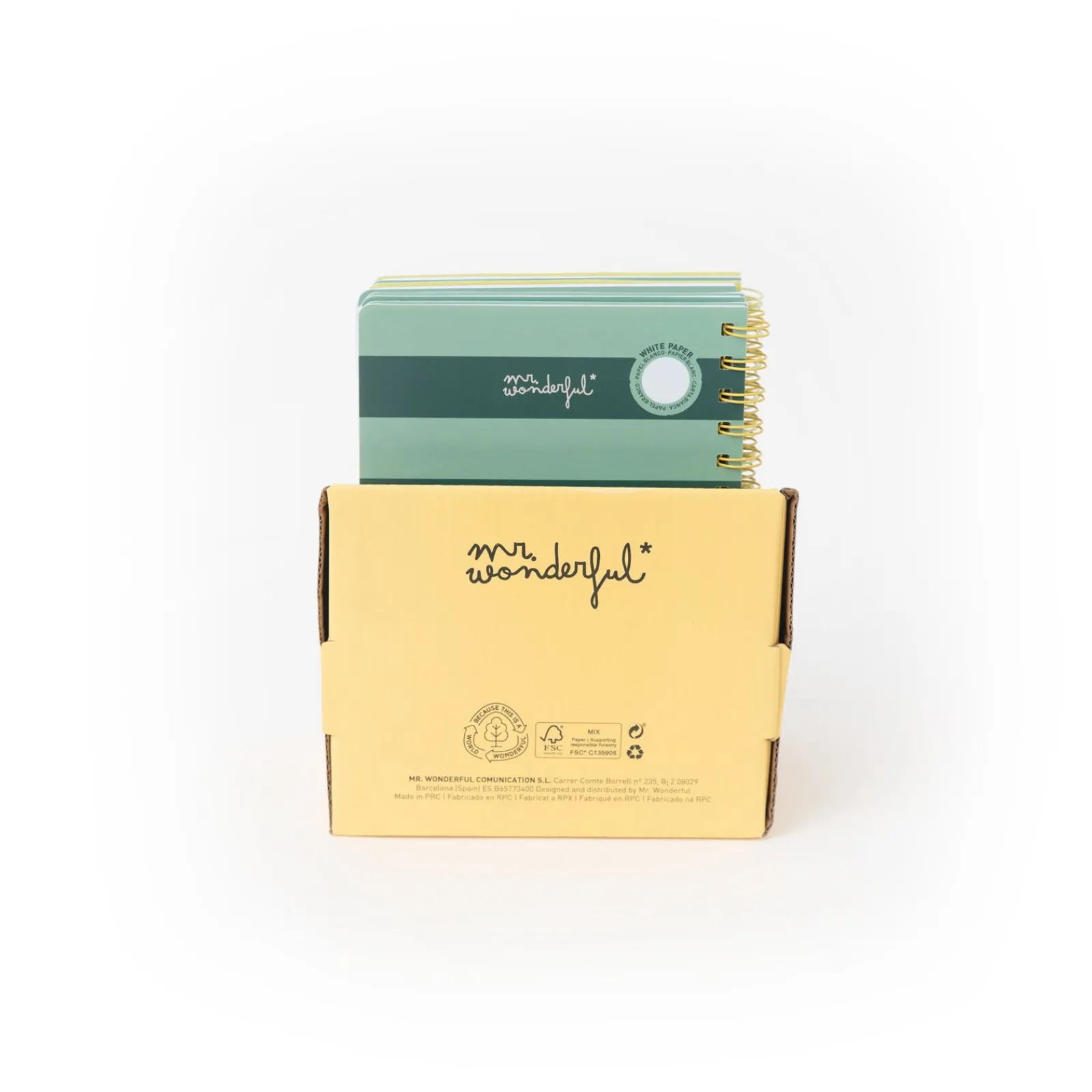 Mr Wonderfull Caderno A5 3D - Estrela