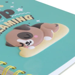 Mr. Wonderful Caderno A5 3D - Never Stop Dreaming