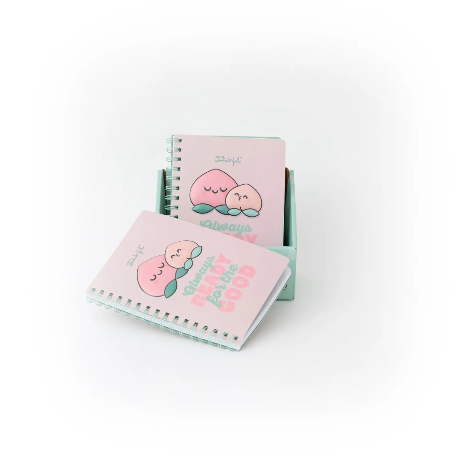 Mr Wonderfull Caderno A5 3D - Pêssego