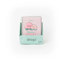 Mr Wonderfull Caderno A5 3D - Pêssego