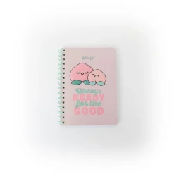 Mr Wonderfull Caderno A5 3D - Pêssego