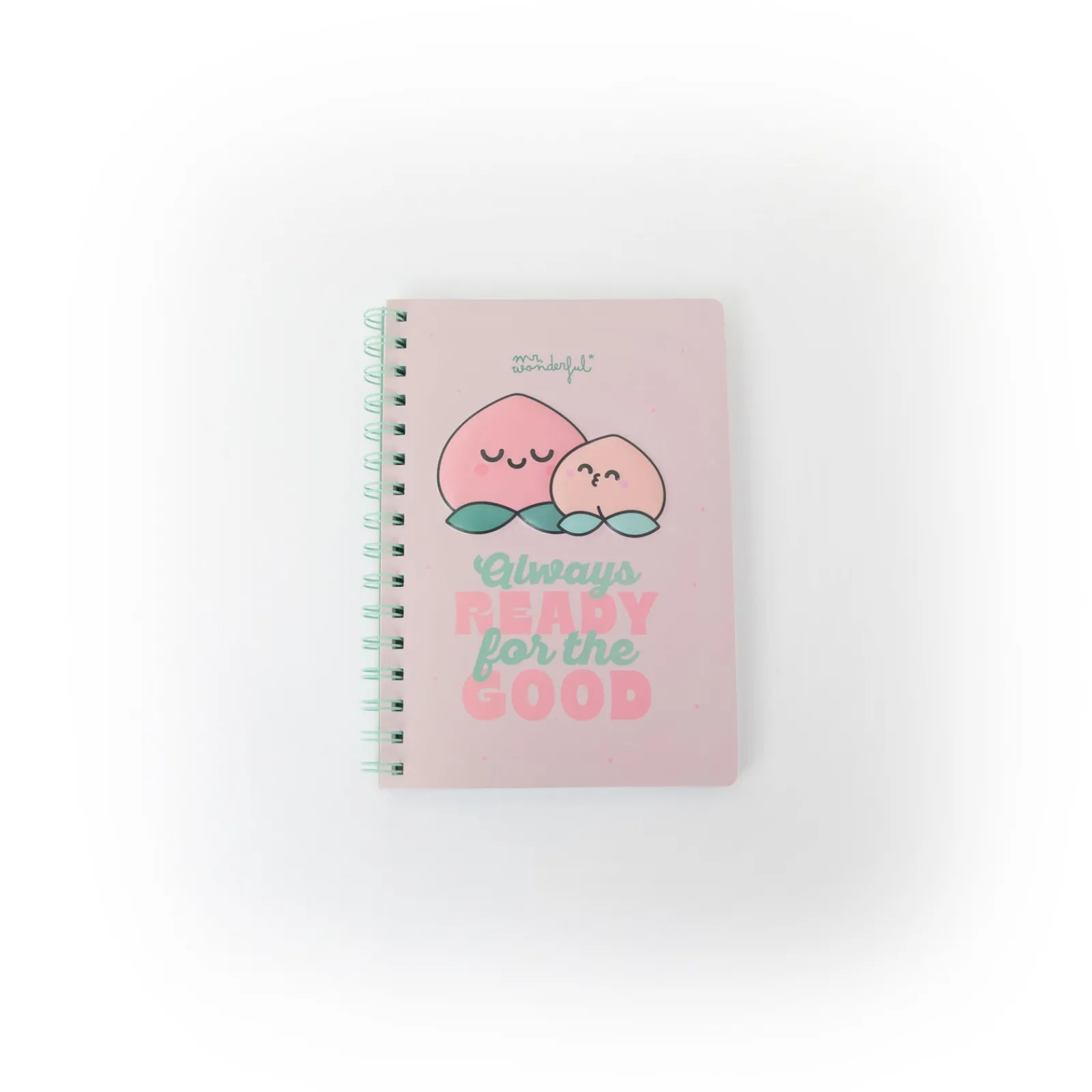 Mr Wonderfull Caderno A5 3D - Pêssego