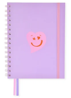 Sima Caderno A5 Espiral - Happy Days Purple