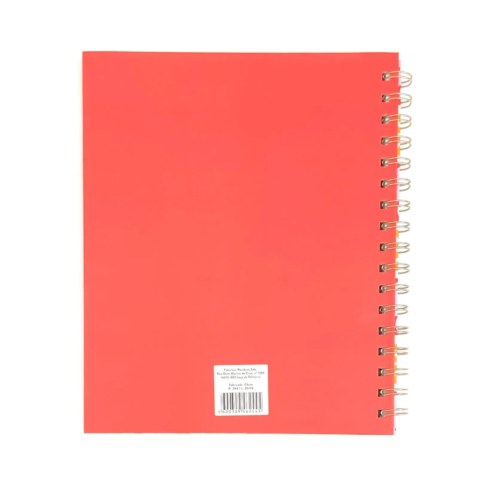 Fabulousrainbow Caderno A5