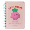 Outlet Mr. Wonderful Caderno A5 Squishy - Beterraba