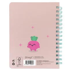 Outlet Mr. Wonderful Caderno A5 Squishy - Beterraba