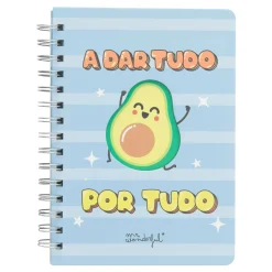 Outlet Mr. Wonderful Caderno Abacate A Dar Tudo Por Tudo