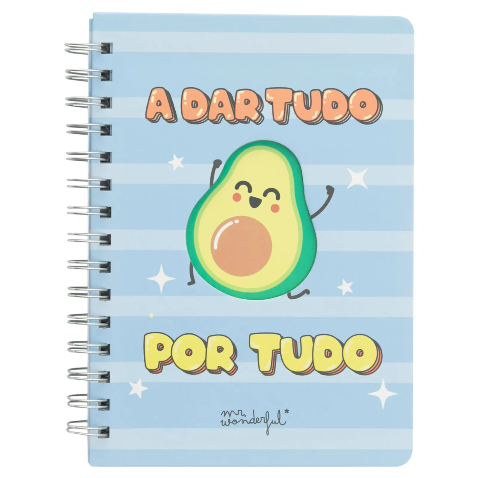 Outlet Mr. Wonderful Caderno Abacate A Dar Tudo Por Tudo