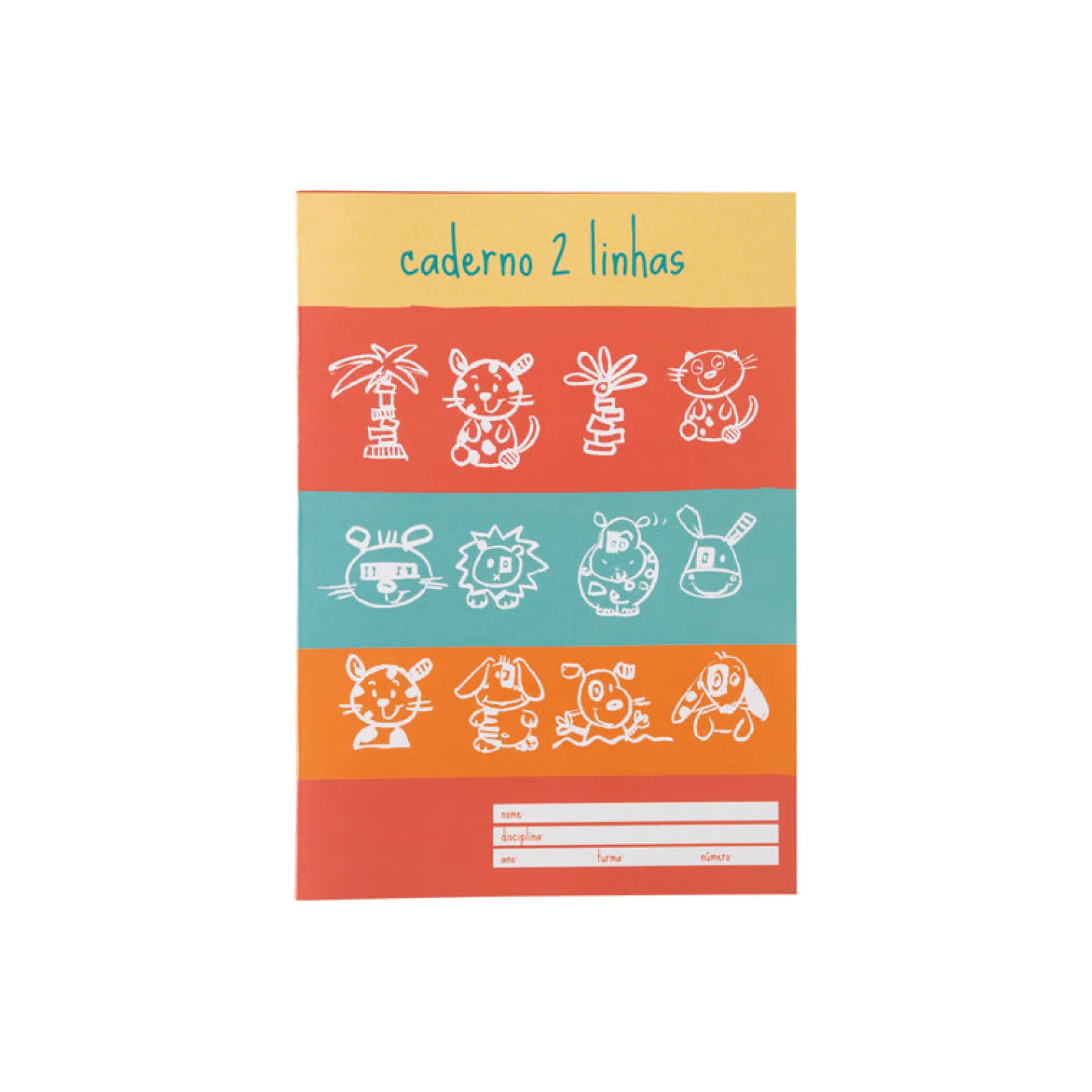 Discount Note! Caderno Agrafado 2 Linhas A5 Pautado