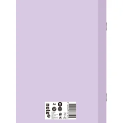 Note! Caderno Agrafado A4 48 Folhas 90Gr Pautado Pastel