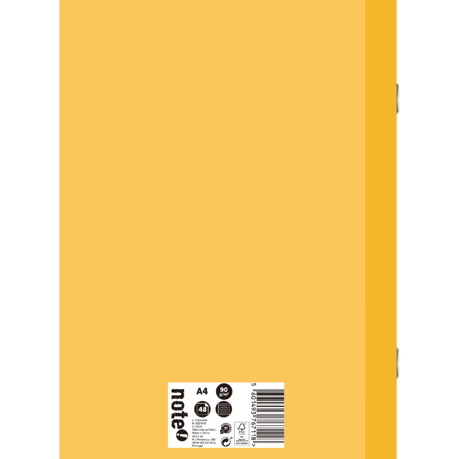 Online Note! Caderno Agrafado A4 48 Folhas 90Gr Pautado Colors