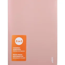 Sale Note! Caderno Agrafado A4 48 Folhas 2Em1 Pastel
