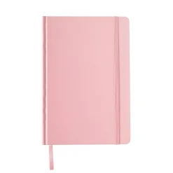 Discount Note! Caderno Agrafado A5 Capa dura Com Elástico Pastel