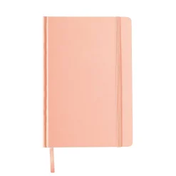 Discount Note! Caderno Agrafado A5 Capa dura Com Elástico Pastel