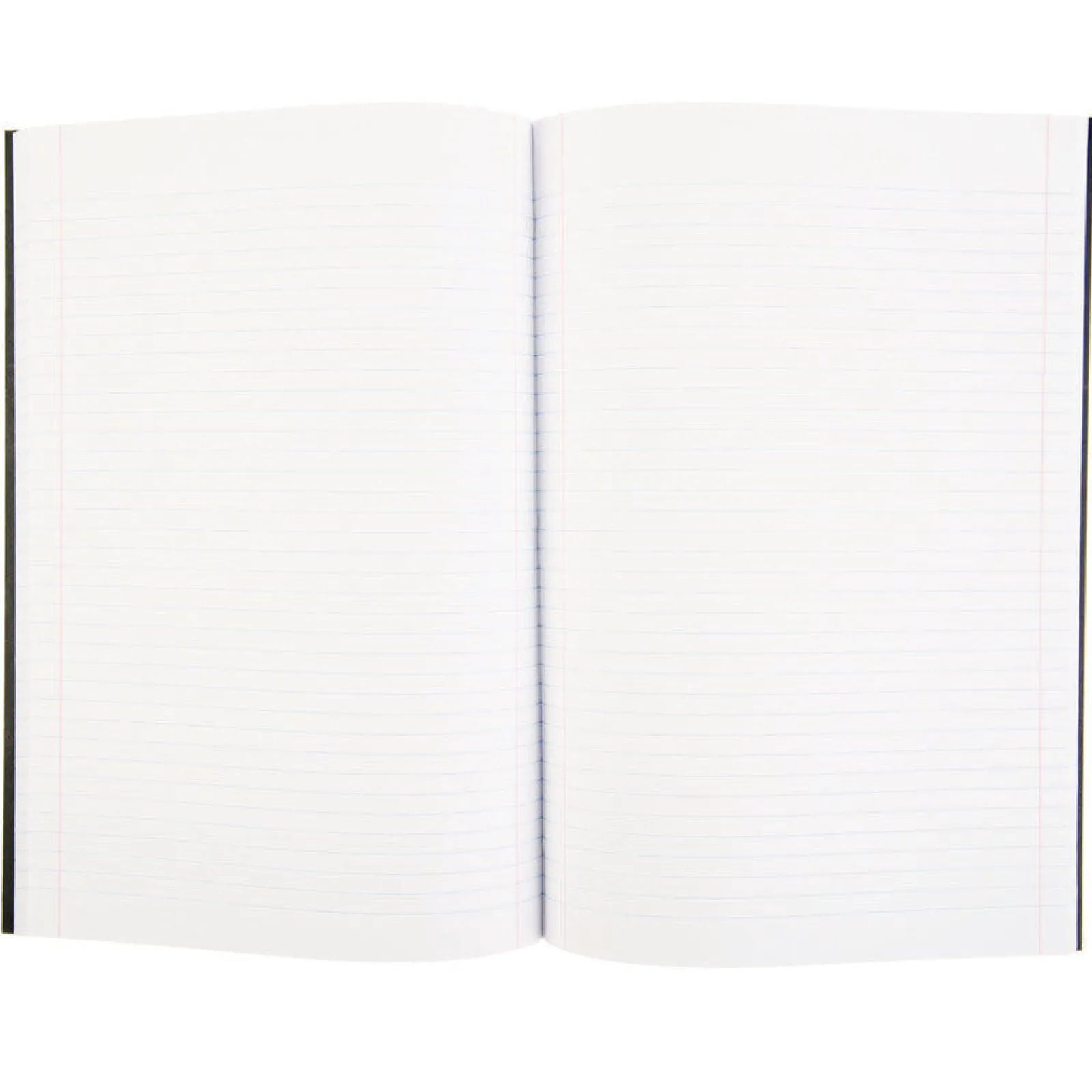 Note! Caderno Agrafado A5 Capa Preta Com Plástico 80 Folhas