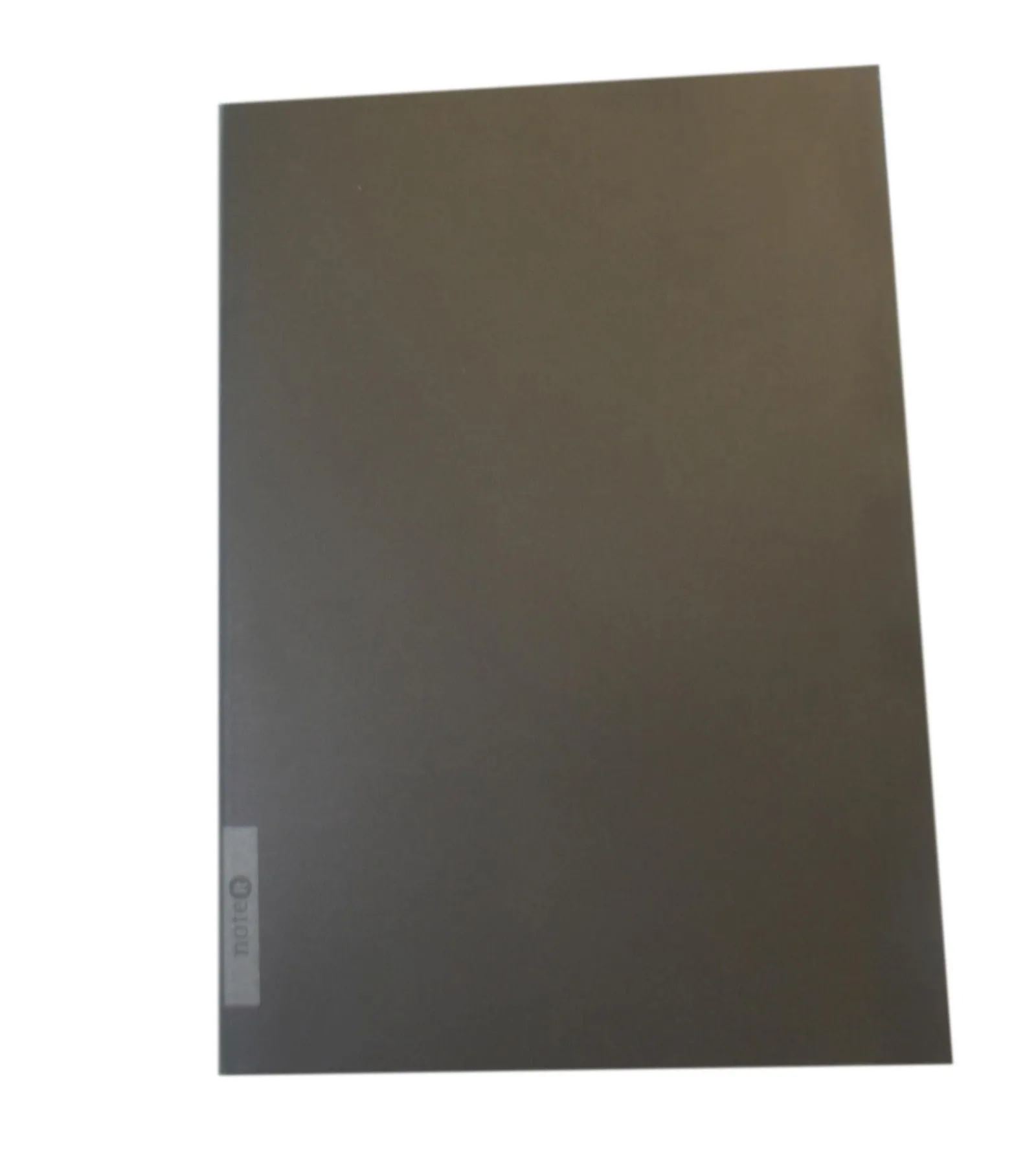 Note! Caderno Agrafado A5 Capa Preta Com Plástico 80 Folhas