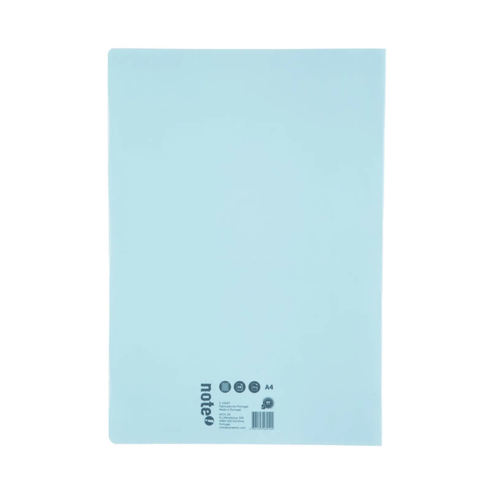 New Note! Caderno Agrafado A4 Flex 48 Folhas Quadriculado Pastel (artigo sortido)