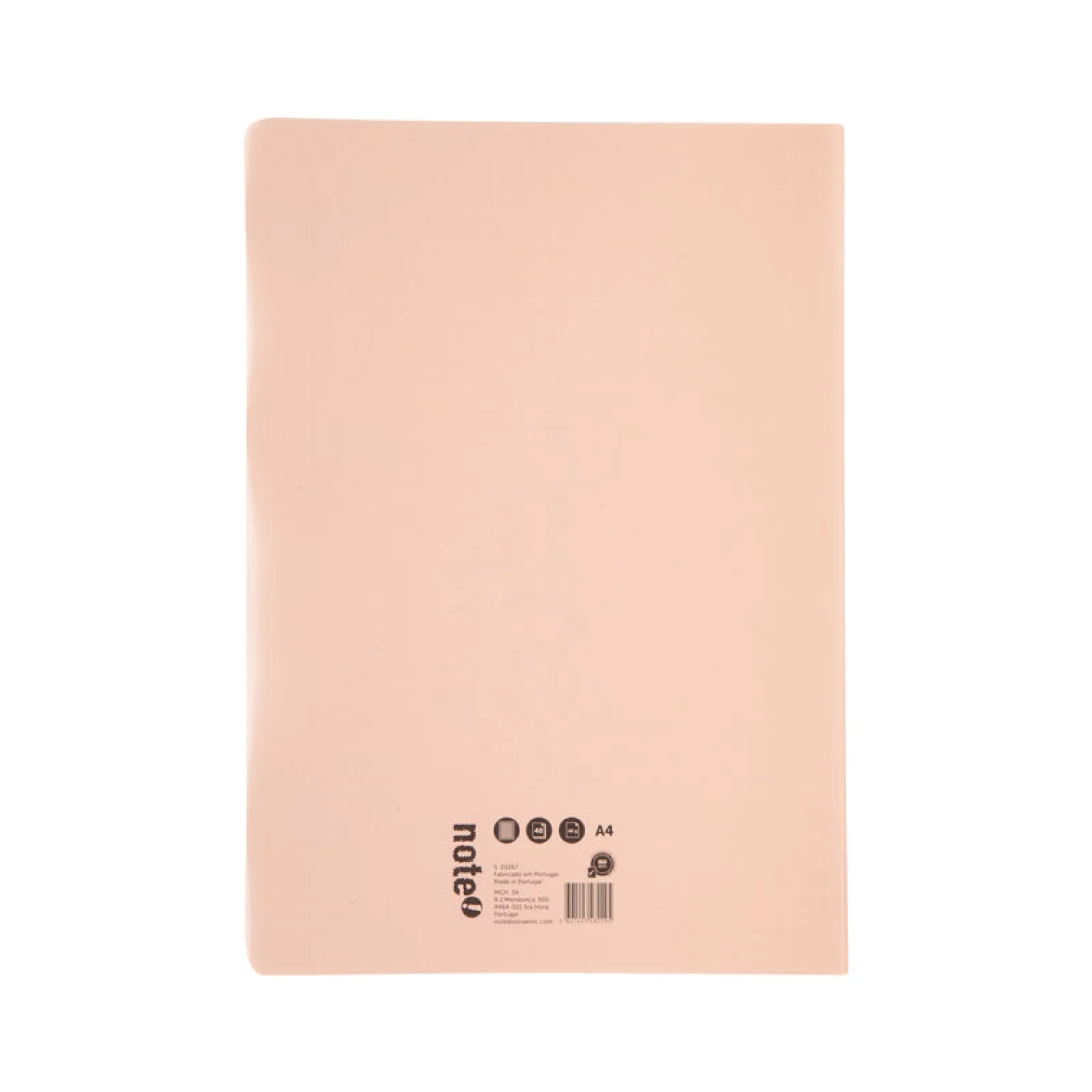New Note! Caderno Agrafado A4 Flex 48 Folhas Quadriculado Pastel (artigo sortido)