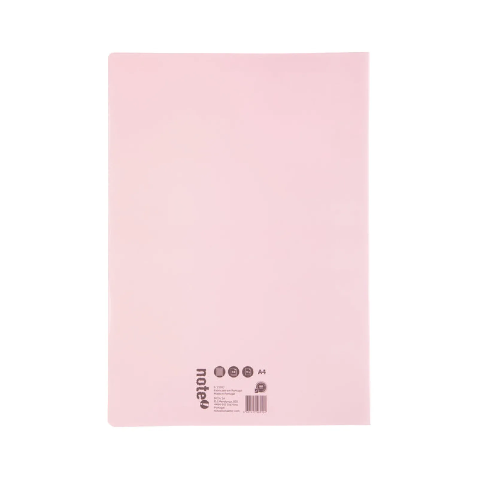 New Note! Caderno Agrafado A4 Flex 48 Folhas Quadriculado Pastel (artigo sortido)