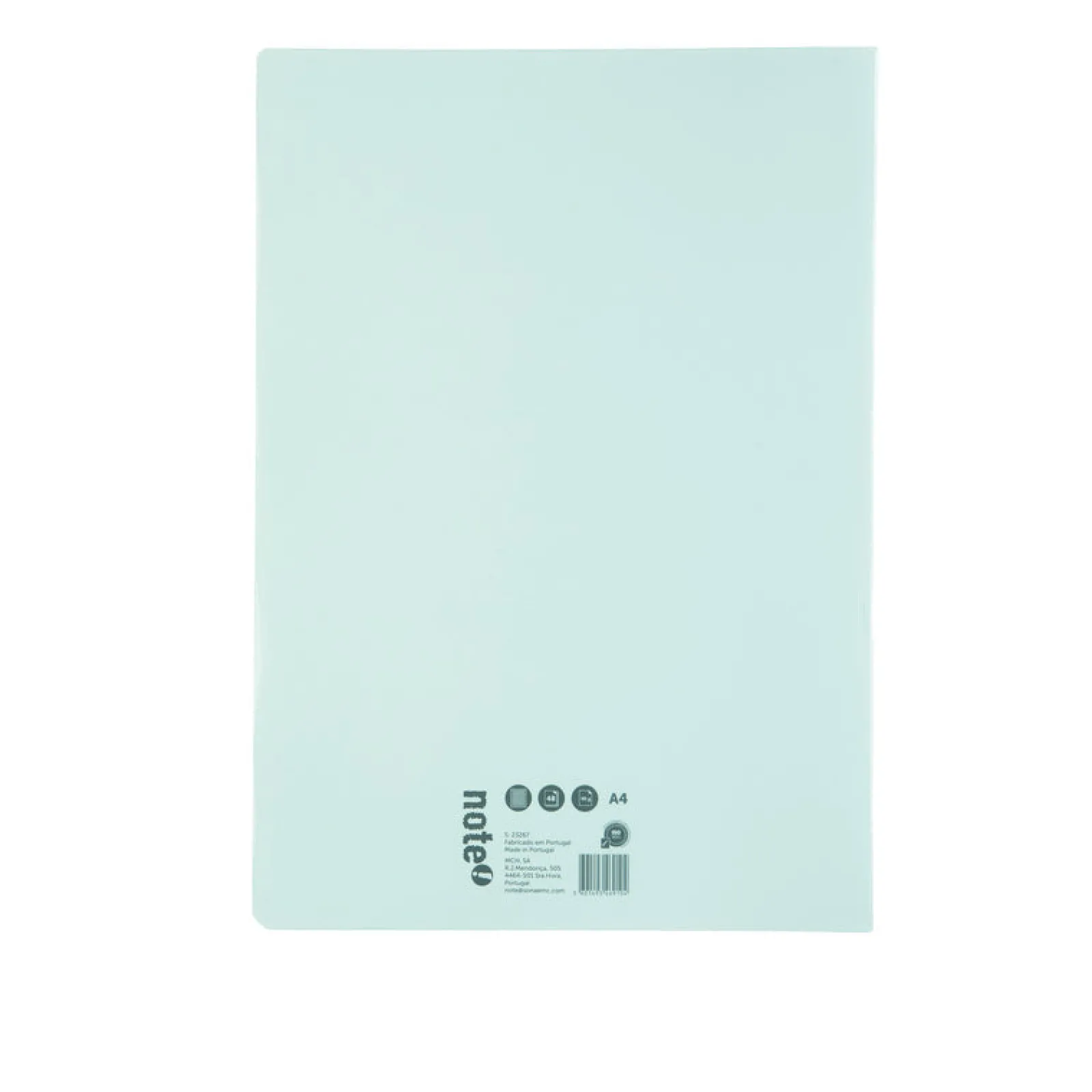 New Note! Caderno Agrafado A4 Flex 48 Folhas Quadriculado Pastel (artigo sortido)