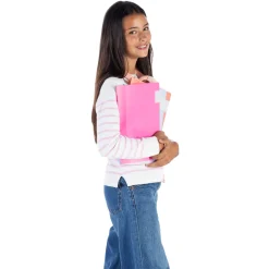 New Note! Caderno Agrafado A4 Flex 48 Folhas Pautado Pastel (artigo sortido)