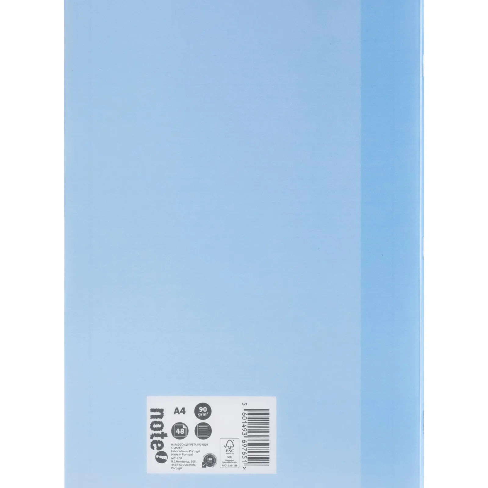 New Note! Caderno Agrafado A4 Flex 48 Folhas Pautado Pastel (artigo sortido)