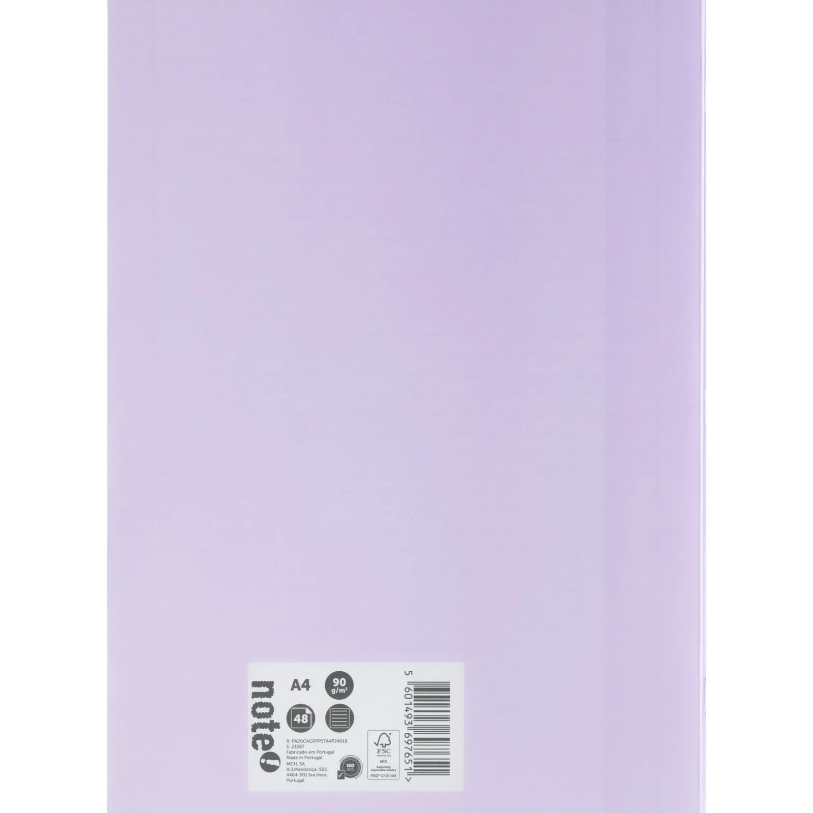 New Note! Caderno Agrafado A4 Flex 48 Folhas Pautado Pastel (artigo sortido)