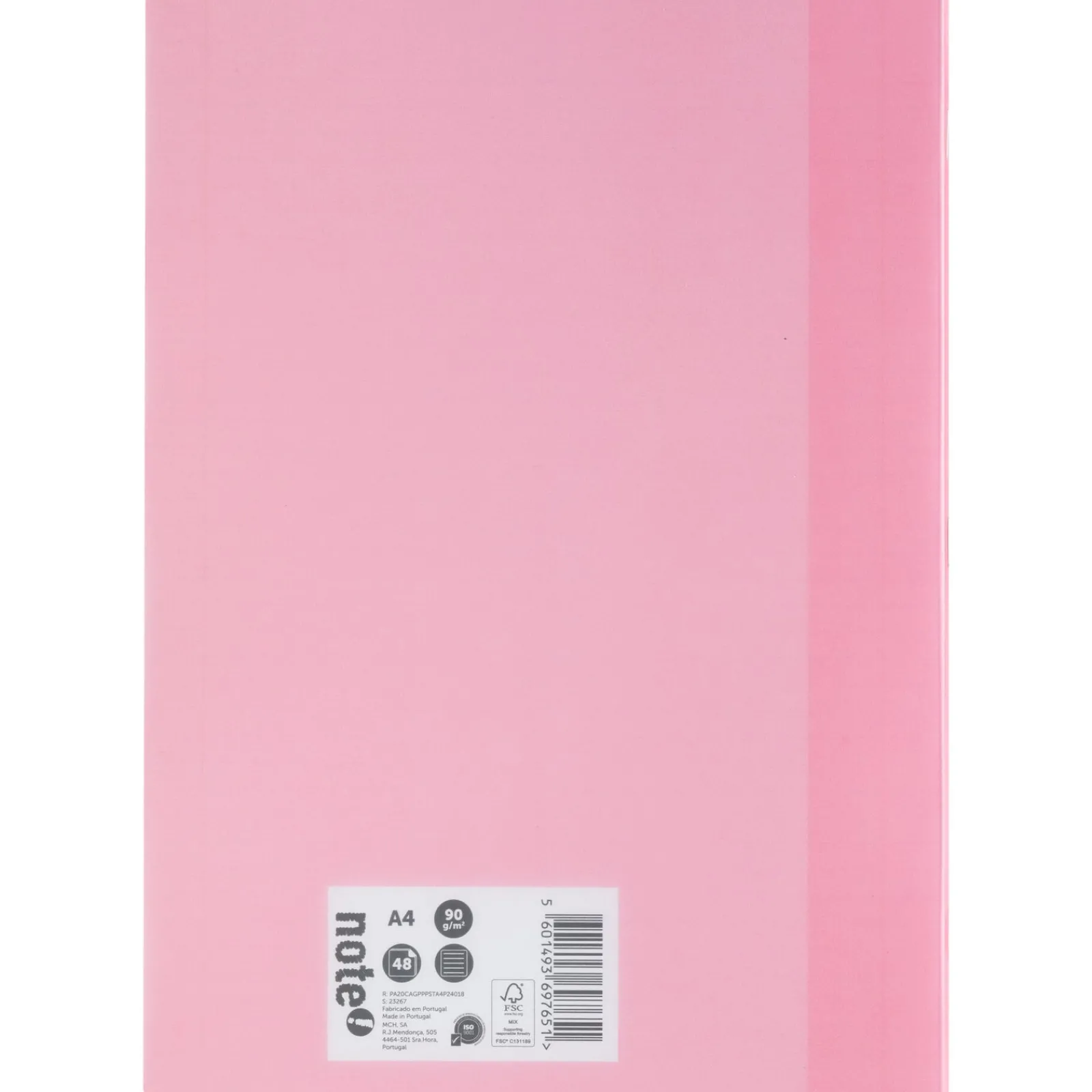 New Note! Caderno Agrafado A4 Flex 48 Folhas Pautado Pastel (artigo sortido)