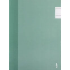 Note! Caderno Agrafado A4 Flex 48 Folhas 90G Pautado Verde Escuro