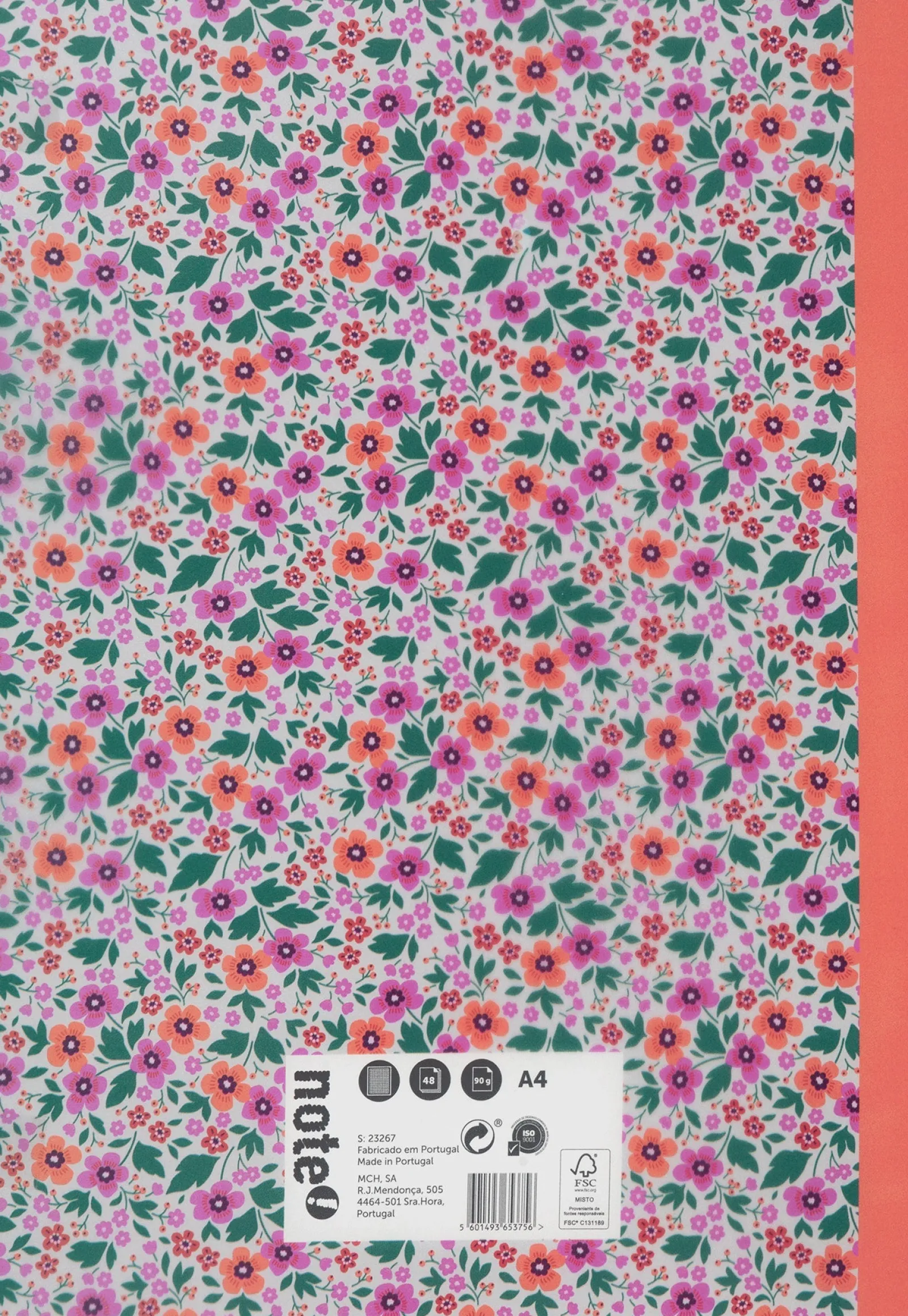 Note! Caderno Agrafado A4 Flex 48 Folhas 90G Liberty