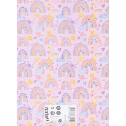 Note! Caderno Agrafado A4 Flex Pautado 48 Folhas 90G Unicorn