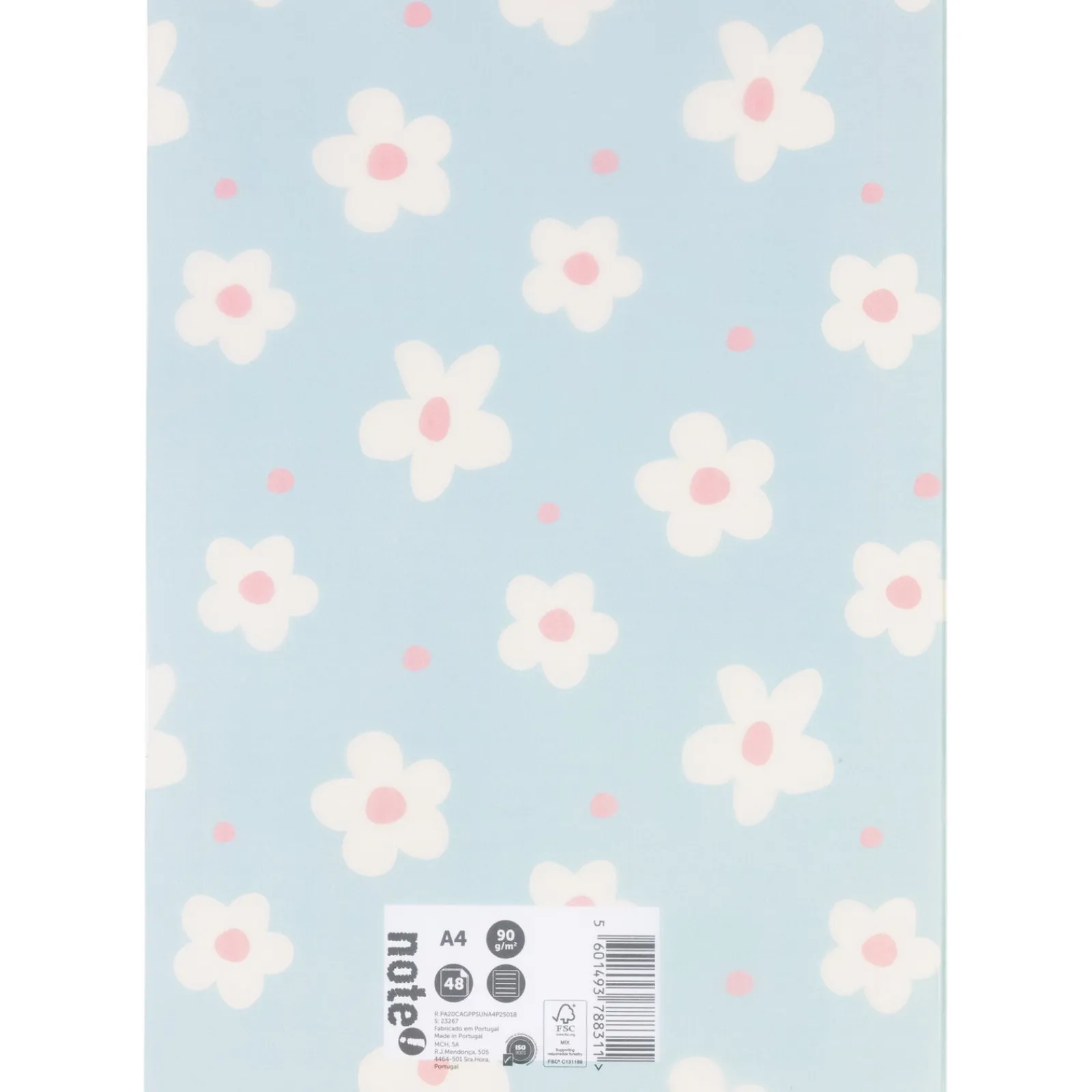 Note! Caderno Agrafado A4 Flex Pautado 48 Folhas 90G Sunshine