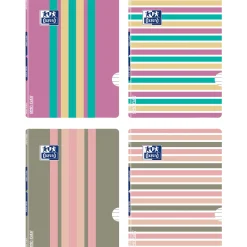 Oxford Caderno Agrafado A4 Openflex 48 Folhas 90G Preto Colour Block