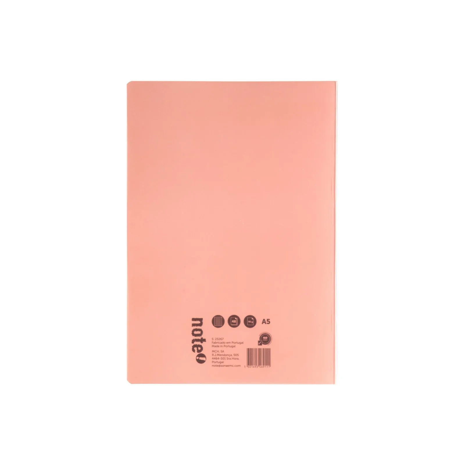 Note! Caderno Agrafado A5 Quadriculado Flex 48 Folhas Pastel (artigo sortido)