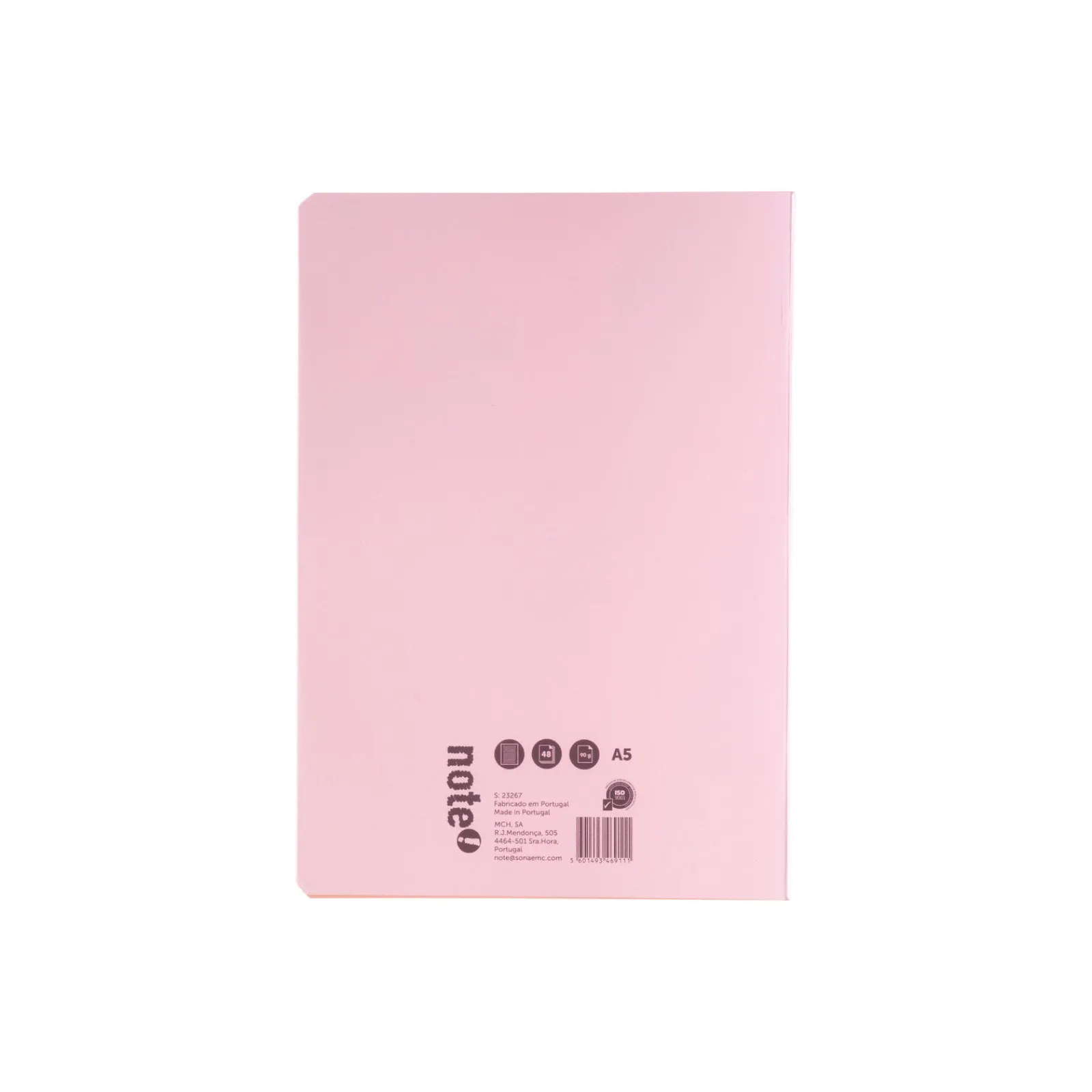 Note! Caderno Agrafado A5 Quadriculado Flex 48 Folhas Pastel (artigo sortido)