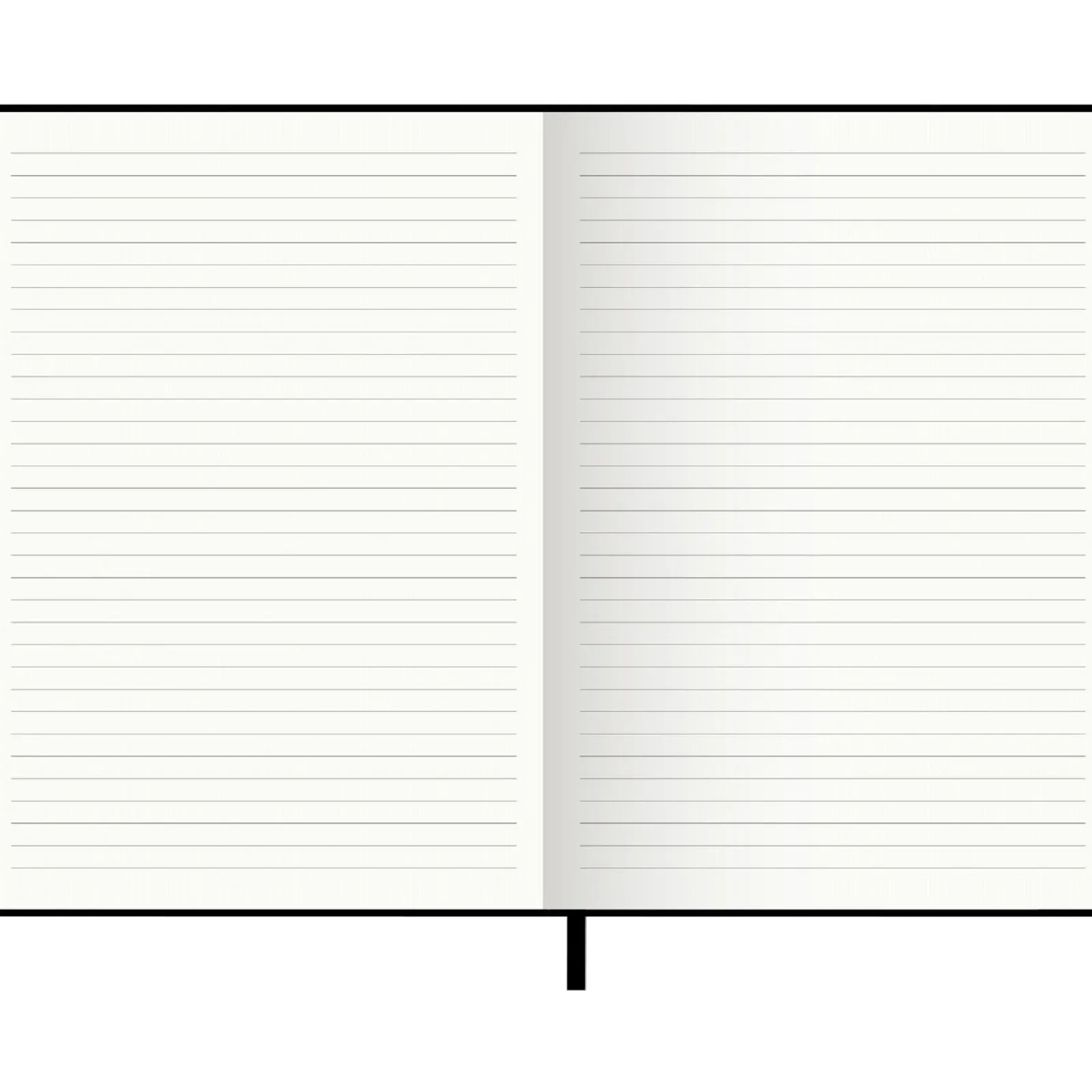 Note! Caderno Agrafado B5 Capa dura com Elástico Pautado Preto