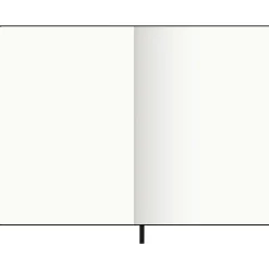 Discount Note! Caderno Agrafado B5 Capa dura com Elástico Liso Preto