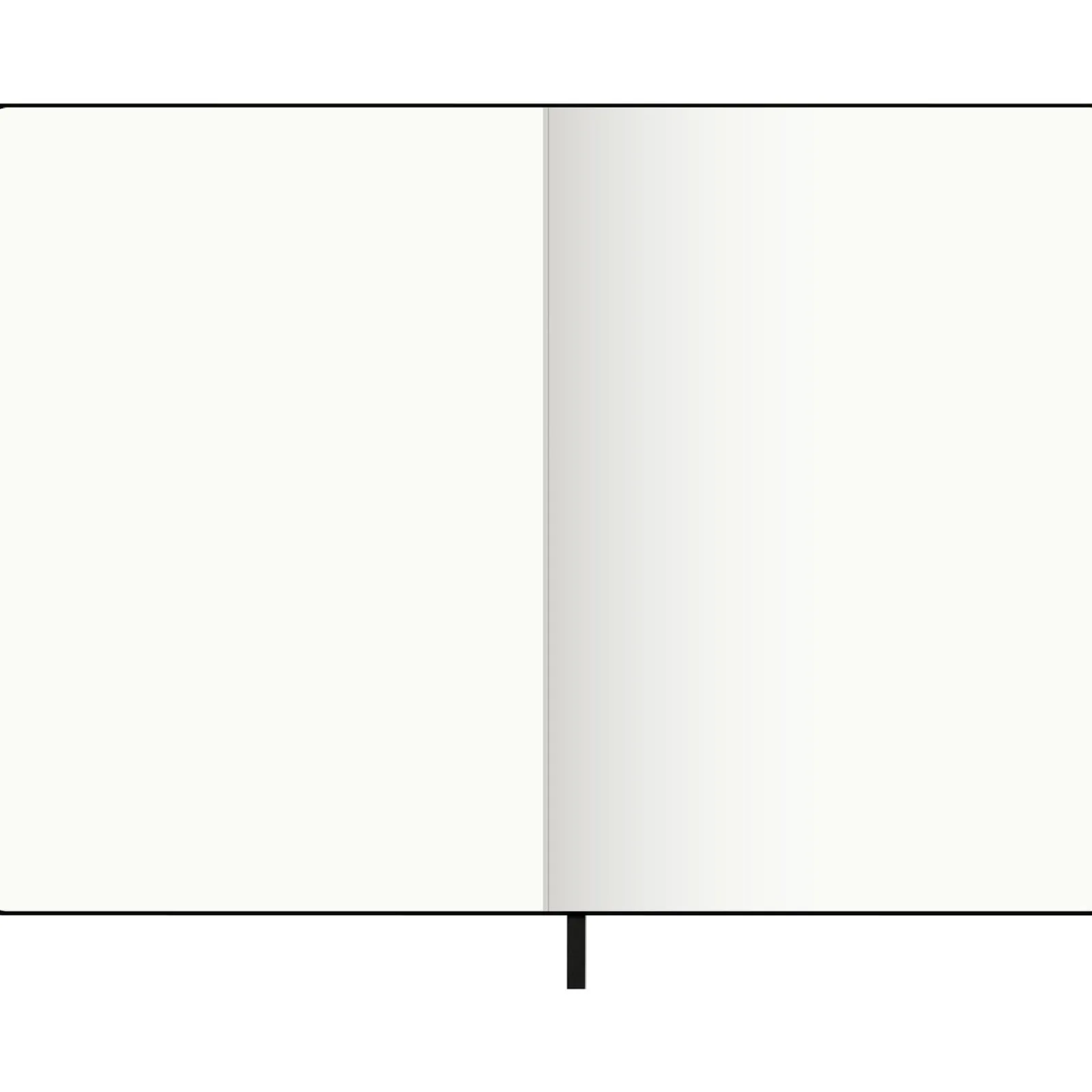 Discount Note! Caderno Agrafado B5 Capa dura com Elástico Liso Preto