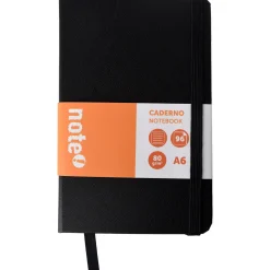 New Note! Caderno Agrafado com Elástico A6 Pautado