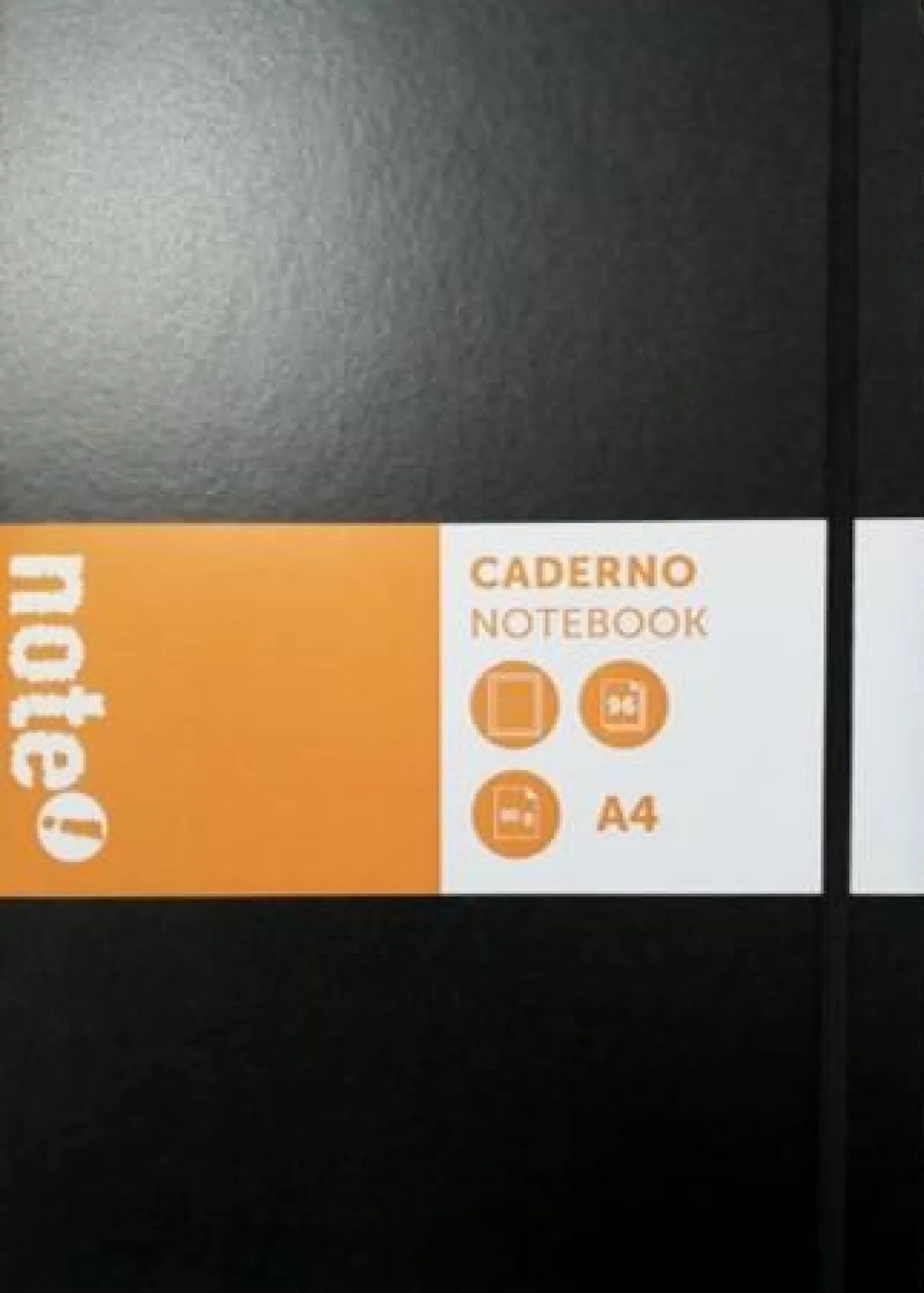 Note! Caderno Agrafado com Elástico A4 Liso