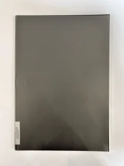 Hot Note! Caderno Agrafado Pautado A5 Preto