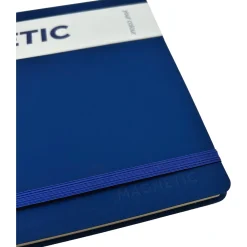 Note! Caderno B5 Com Elástico Pautado 80 Folhas Your Colour Azul Note