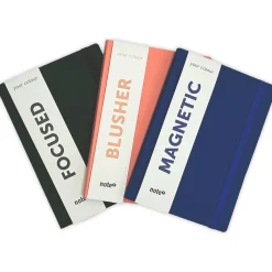 Note! Caderno B5 Com Elástico Pautada 80 Folhas Your Colour Peach