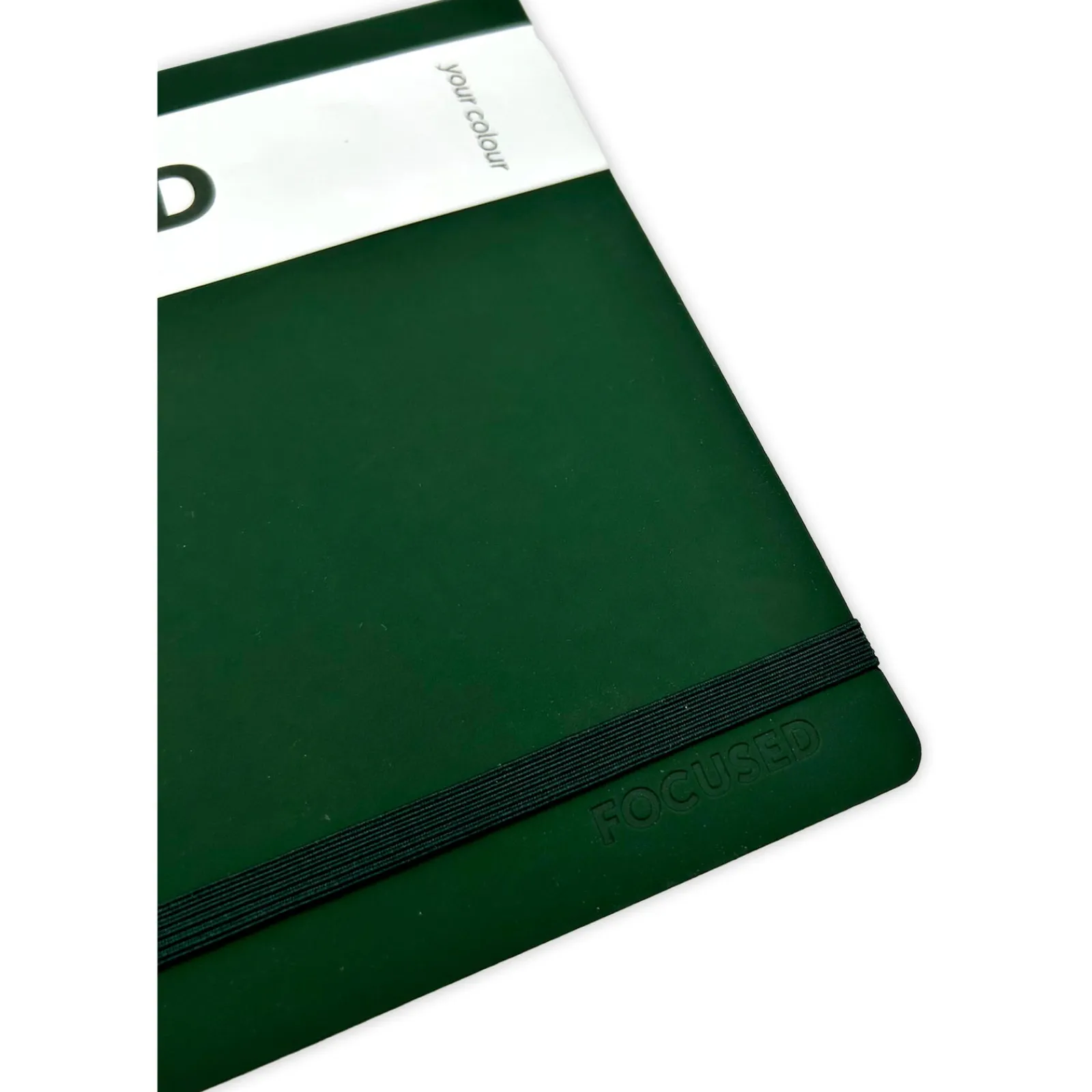 Note! Caderno B5 Com Elástico Pautado 80 Folhas Your Colour Verde Note