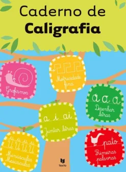 Texto Editora Caderno de Caligrafia de Manuel J. E. Santo Ferrão