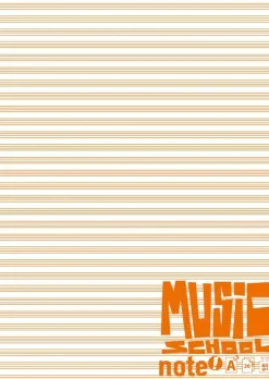 Note! Caderno de Música A5 20 Folhas